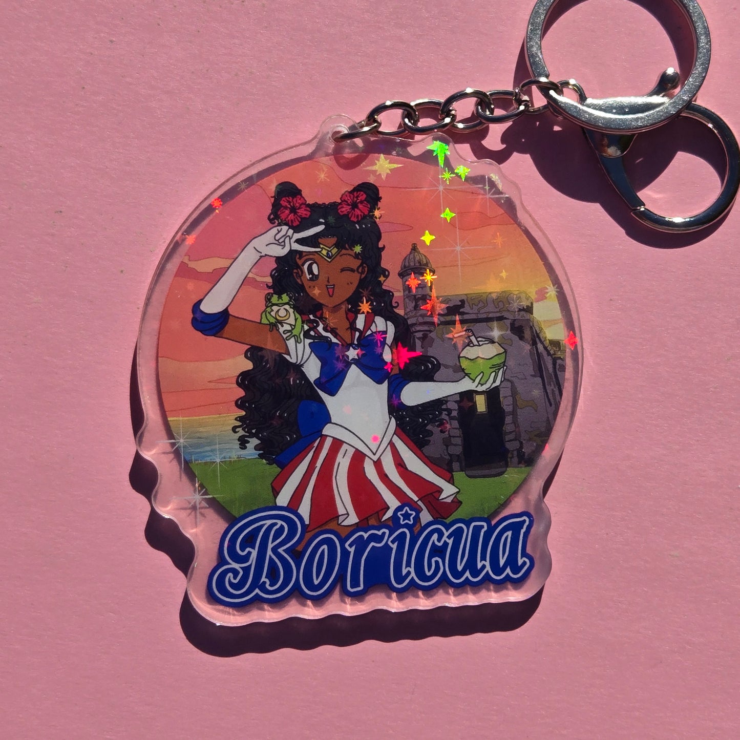 BORICUA KEYCHAIN